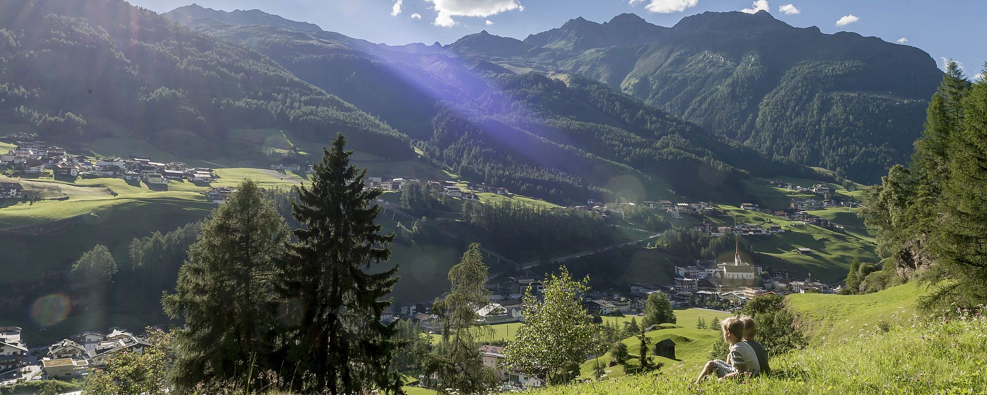 Sölden im Sommer