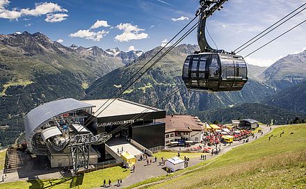 Sommerbergbahnen in Sölden